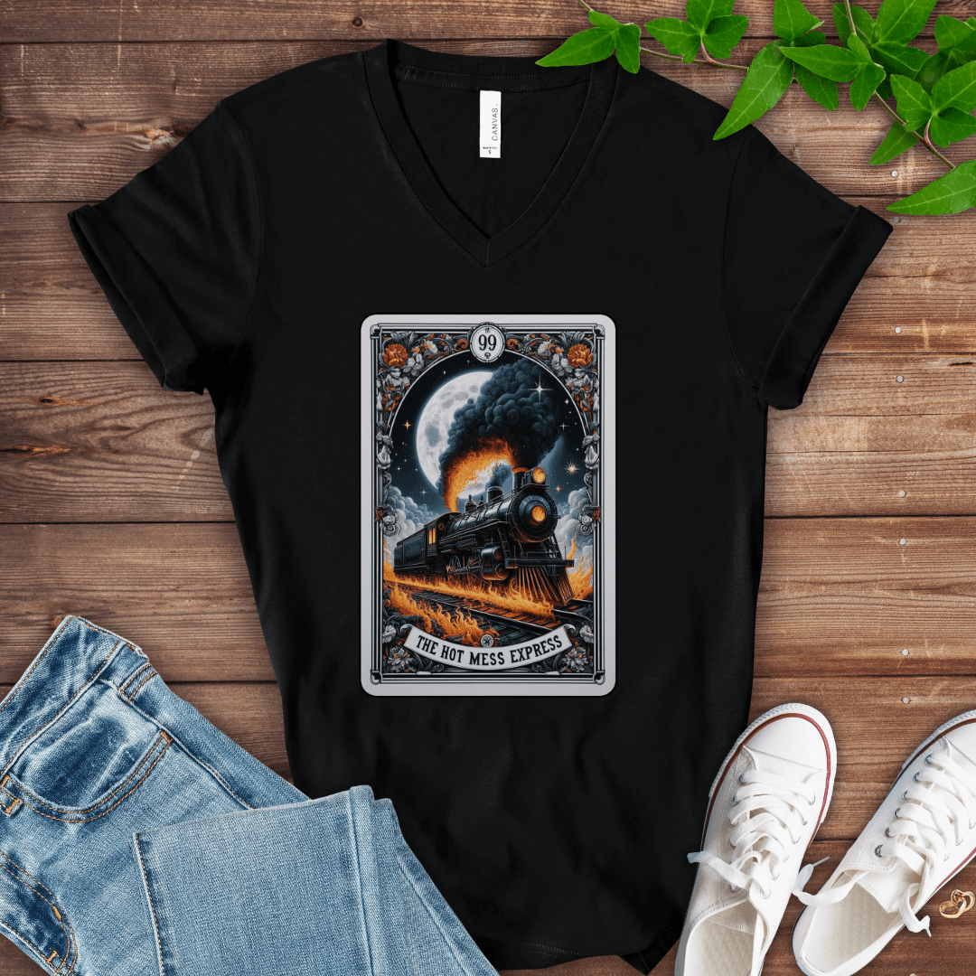 The Hot Mess Express V-Neck