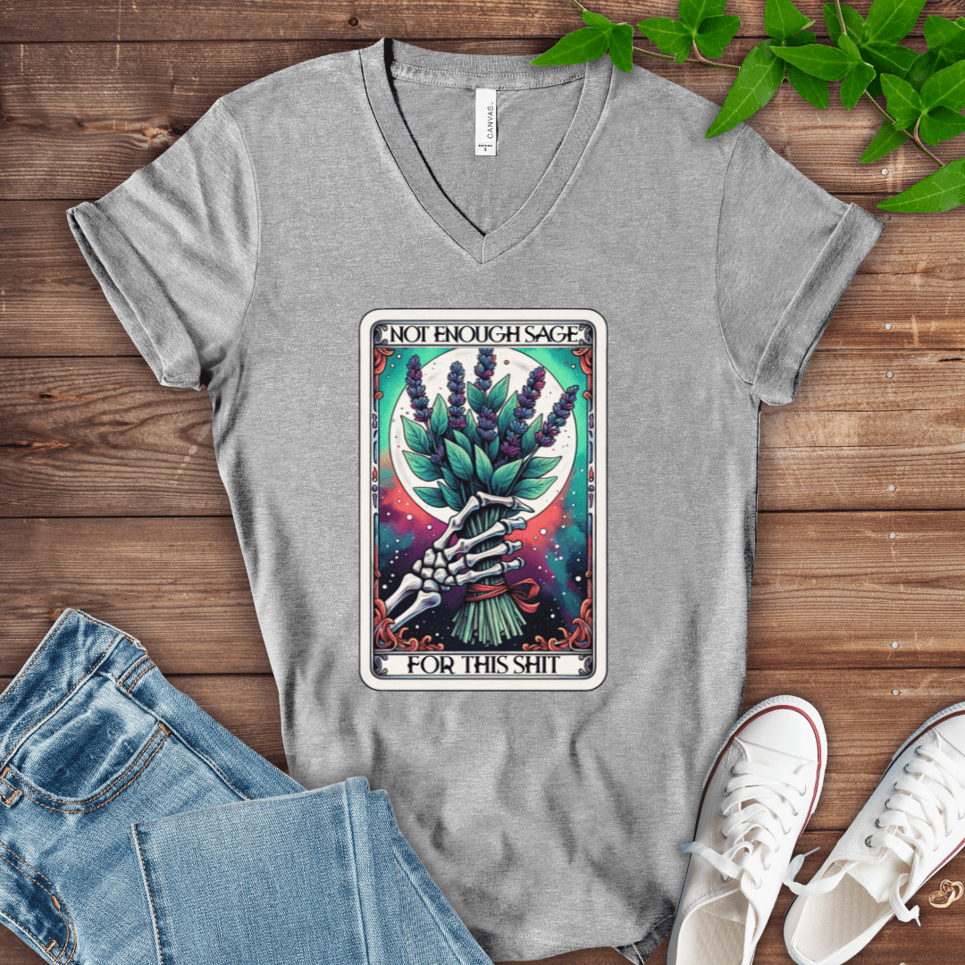 Not Enough Sage V-Neck