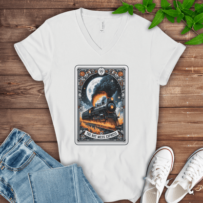 The Hot Mess Express V-Neck