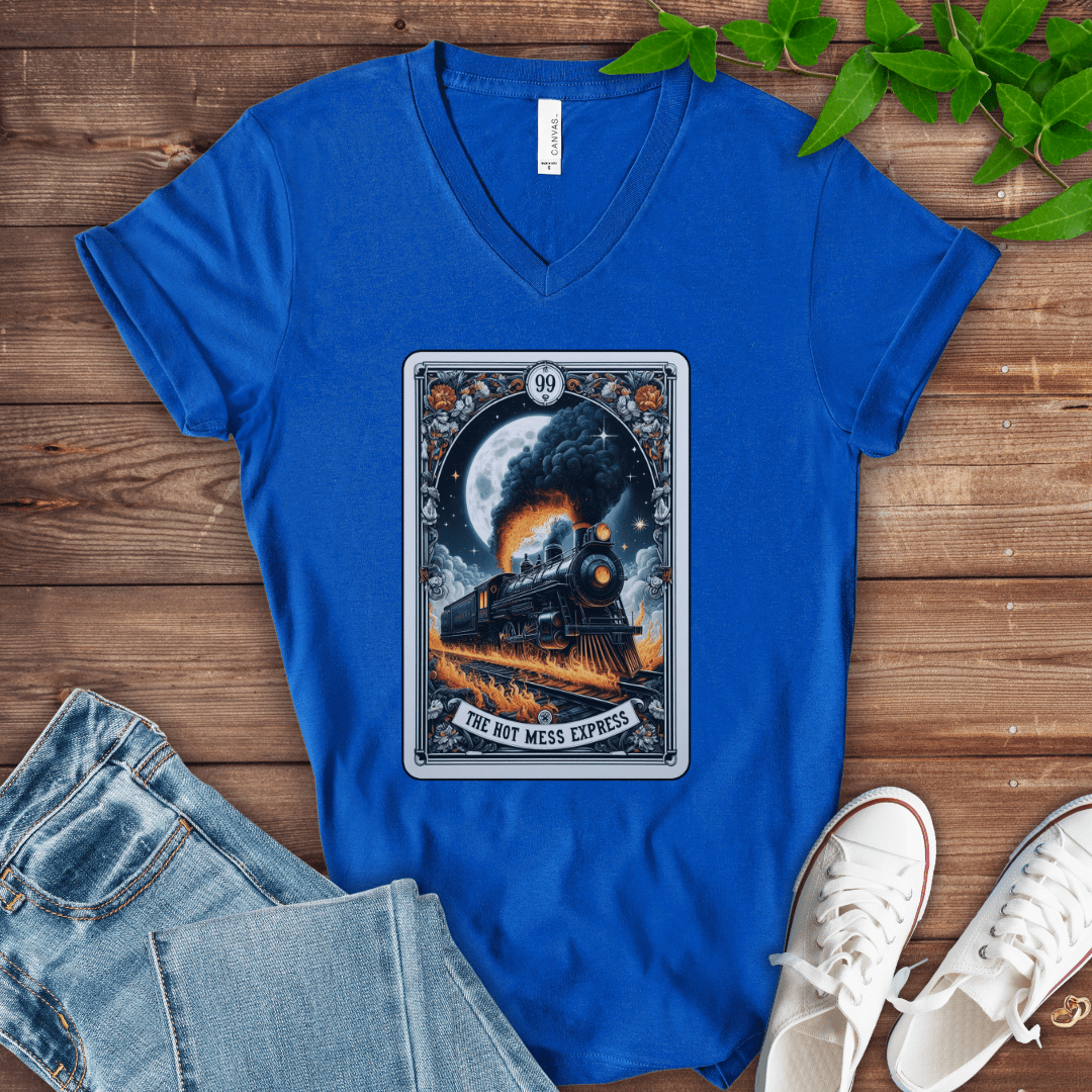 The Hot Mess Express V-Neck