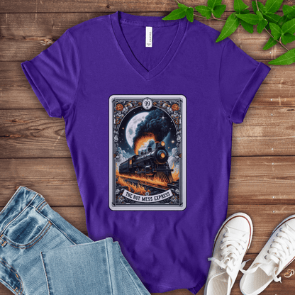 The Hot Mess Express V-Neck