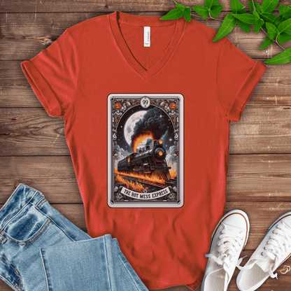 The Hot Mess Express V-Neck